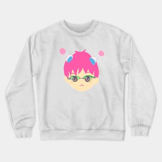 Saiki K Crewneck Sweatshirt by uchix